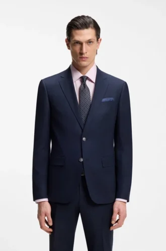 Krawatte mit Jacquard-Muster aus Seidenmischung