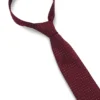 Krawatte mit Jacquard-Punkten aus Seidenmischung Krawatte mit Jacquard-Punkten aus Seidenmischung
