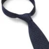 Krawatte mit Jacquard-Punkten aus Seidenmischung