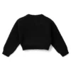 Kurzer Pullover für Kinder mit Nietenlogo