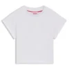Kurzes T-Shirt für Kinder mit schillerndem Logo Kurzes T-Shirt für Kinder mit schillerndem Logo