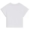 Kurzes T-Shirt für Kinder mit schillerndem Logo Kurzes T-Shirt für Kinder mit schillerndem Logo