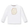 Langarmshirt aus Baumwolle für Kinder mit Double-B-Monogramm