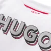 Langarmshirt aus Baumwolle für Kinder mit Logo in Glitzereffekt