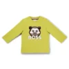 Langarmshirt für Kinder aus Baumwolle mit Logo-Motiv