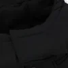 Lange Daunenjacke für Kinder mit rotem Logo-Etikett