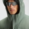 Lange Daunenjacke mit wasserabweisender Ausrüstung Lange Daunenjacke mit wasserabweisender Ausrüstung