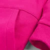 Langer Kinder-Hoodie mit Logo im College-Stil