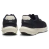 Laufschuhe mit Lederbesatz