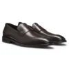 Leder-Loafer mit Double-B-Monogramm-Verzierung