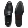 Leder-Loafer mit Double-B-Monogramm-Verzierung