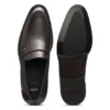 Leder-Loafer mit Double-B-Monogramm-Verzierung