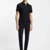 Leder-Loafer mit Penny-Einfassung