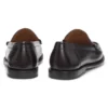 Leder-Loafer mit Penny-Einfassung