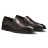 Leder-Loafer mit schlichter Penny-Verzierung