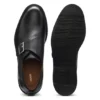 Leder-Monkstrap-Schuhe mit Brogue-Details