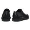 Leder-Oxford-Schuhe mit perforierten Details