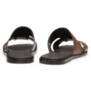 Leder-Slides, hergestellt in Italien