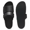 Leder-Slides mit Klettverschluss