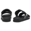 Leder-Slides mit Klettverschluss
