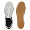 Leder-Sneaker mit Wildlederbesatz Leder-Sneaker mit Wildlederbesatz