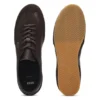 Leder-Sneaker mit Wildlederbesatz Leder-Sneaker mit Wildlederbesatz