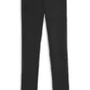 Lederleggings mit Logo-Hakenverschluss