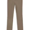 Lederleggings mit Logo-Hakenverschluss