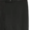 Lederleggings mit Logo-Hakenverschluss