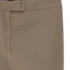 Lederleggings mit Logo-Hakenverschluss