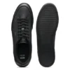 Ledersneaker mit Folienlogo