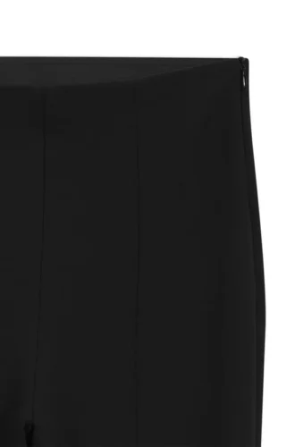 Leggings mit Frontschnitt aus Stretch-Jersey