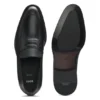 Loafer aus Leder mit strukturierter Zunge Loafer aus Leder mit strukturierter Zunge