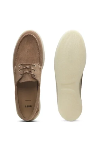Loafer aus Wildleder mit leicht durchscheinender Sohle