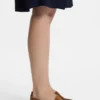 Loafer aus Wildleder mit Rüschen