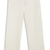 Locker sitzende Hose mit weitem Bein aus doppellagigem Scuba-Jersey Locker sitzende Hose mit weitem Bein aus doppellagigem Scuba-Jersey