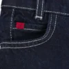 Locker sitzende Kinderjeans aus blau gewaschenem Denim Locker sitzende Kinderjeans aus blau gewaschenem Denim