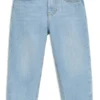 Locker sitzende Kinderjeans aus blauem Denim