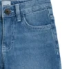 Locker sitzende Kinderjeans aus blauem Denim