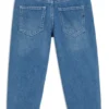 Locker sitzende Kinderjeans aus blauem Denim