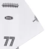 Locker sitzendes Baumwoll-T-Shirt für Kinder mit aufgedruckten Emblemen