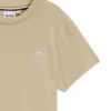 Locker sitzendes Baumwoll-T-Shirt für Kinder mit Logo-Motiv