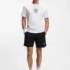 Lockeres T-Shirt aus Baumwolle mit Tennis-Motiv