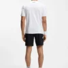 Lockeres T-Shirt aus Baumwolle mit Tennis-Motiv