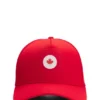 Logo-Cap aus glänzendem Twill mit Abzeichen in Nationalfarben Logo-Cap aus glänzendem Twill mit Abzeichen in Nationalfarben