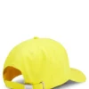 Logo-Cap aus glänzendem Twill mit Abzeichen in Nationalfarben