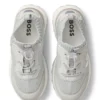 Logo-Sneaker für Kinder mit Strickobermaterial