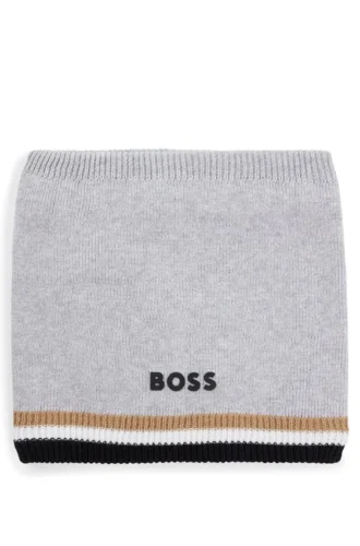 Logo-Snood für Kinder mit Kunstfellfutter