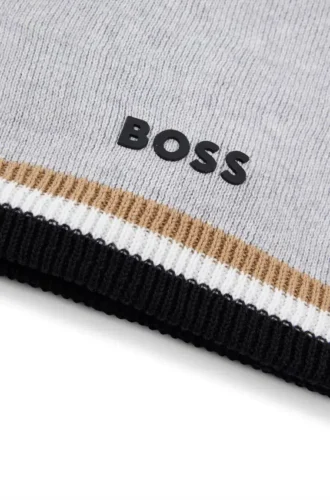 Logo-Snood für Kinder mit Kunstfellfutter