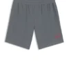 Loungewear-Shorts mit Logo-Print aus Stretch-Baumwolle